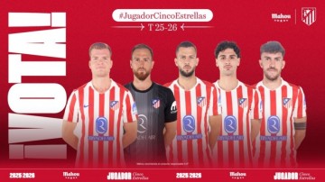 星空体育官网-马竞2月最佳球员候选：瑟尔洛特、奥布拉克、汉茨科、鲁杰里在列